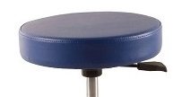 Tabouret Zitting Rond Blauw