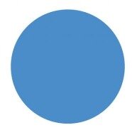 zadelkruk hoes blauw