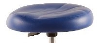 Tabouret Zitting Gewelfd Blauw