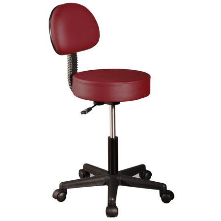 Tabouret Penthea Gold Edition Burgundy Red