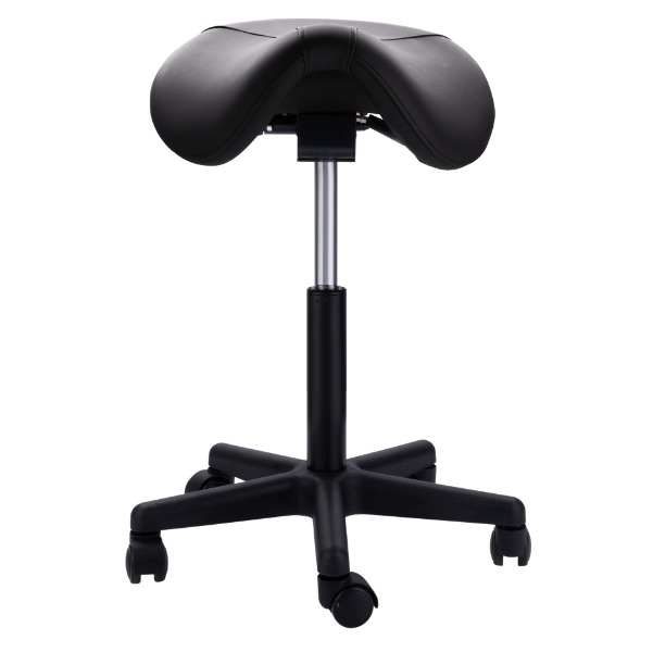 Zadelkruk Pro-seat met kantelfunctie op wielen.