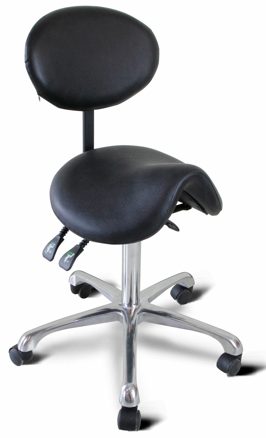 Zadelkruk met rugleuning