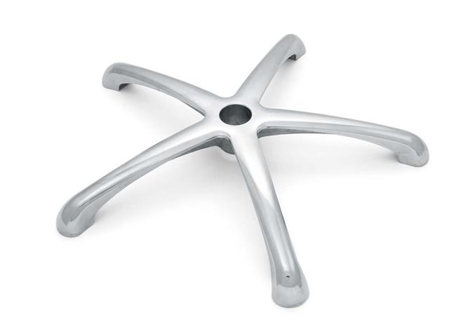 Zadelkruk met aluminium voetkruis