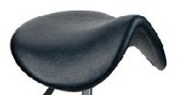 Zadelkruk met PUR zitting